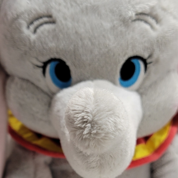 Dumbo Plush Genuine Original Authentic Disney Store ~14” grey - Picture 3 of 5